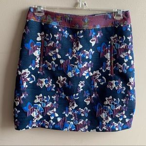 NWOT Anthropologie Maeve Brocade Mini Skirt